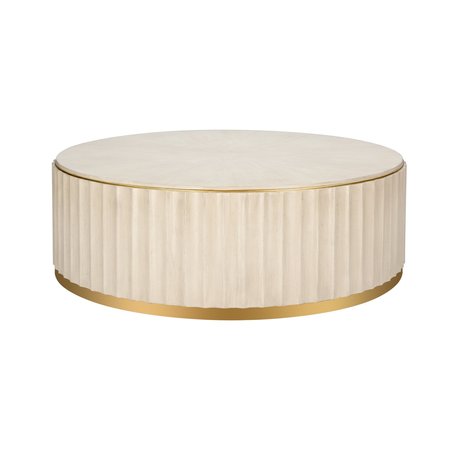 ELK SIGNATURE Coffee Table, 51 in W, 51 in L, 17.25 in H H0015-10243